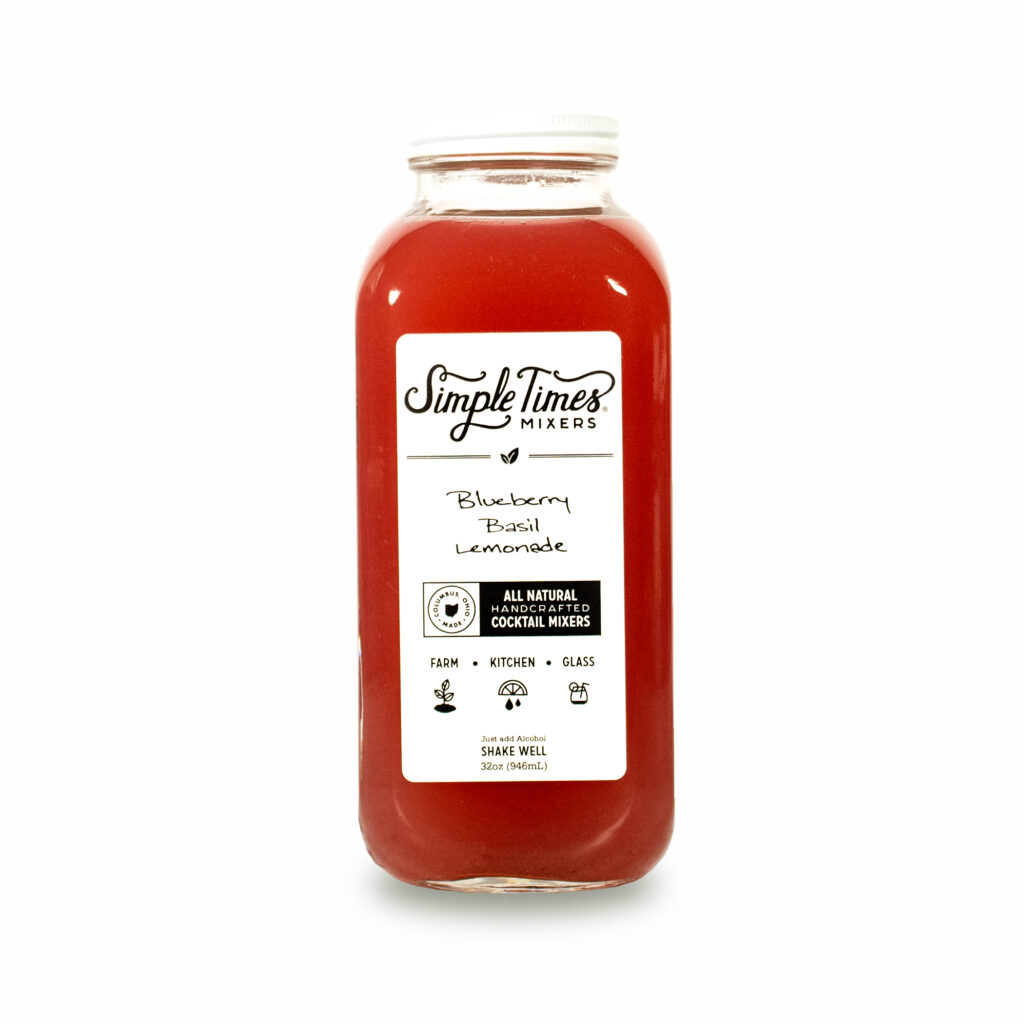 Blueberry Basil Lemonade by Simple Times Mixers