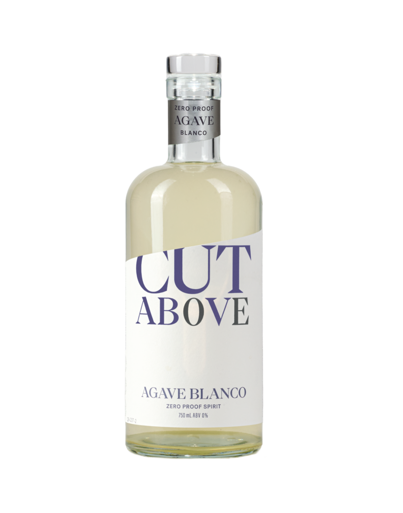 Cut Above Agave Blanco Tequila by Cut Above Zero Proof Spirits