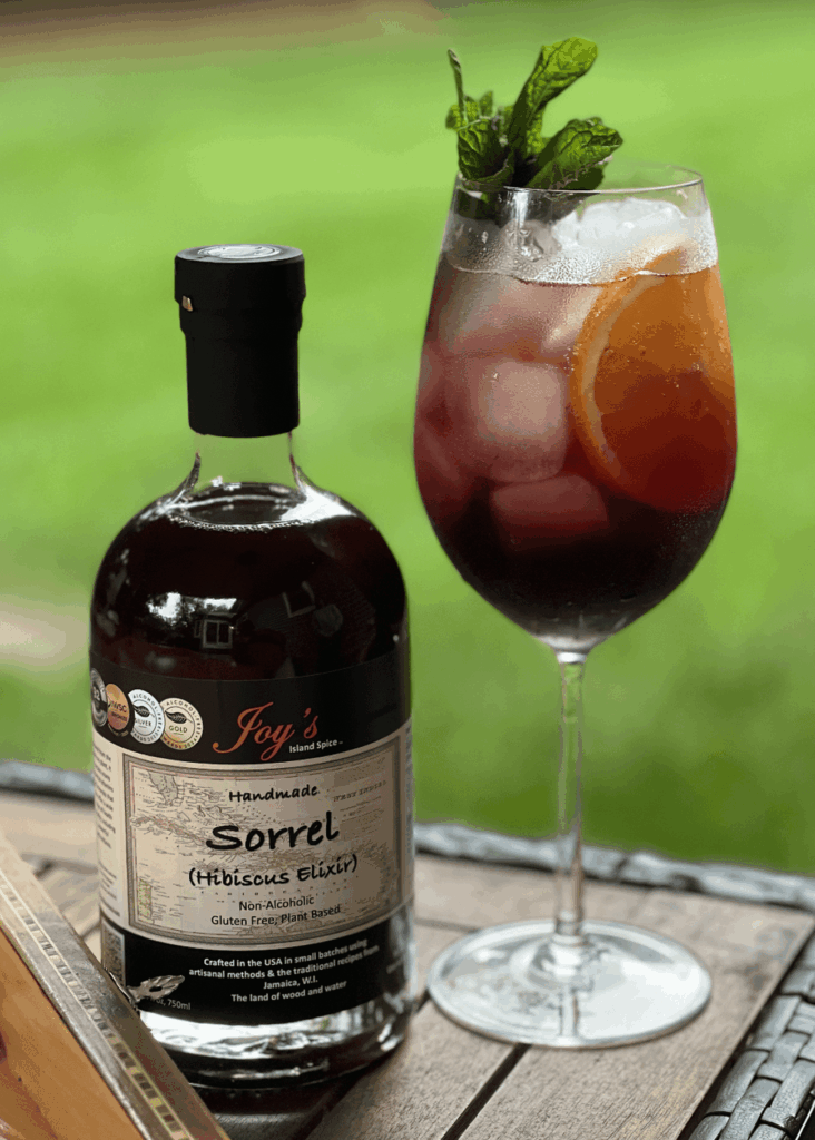 Joy’s Island Spice Sorrel (hibiscus Elixir) by Joy's Island Spice Sorrel (Hibiscus) Elixir