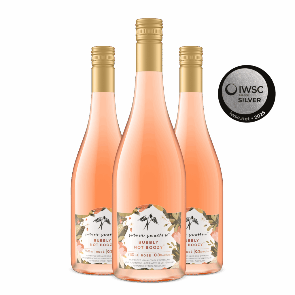Bubbly Not Boozy – Rosé by Silver Swallow