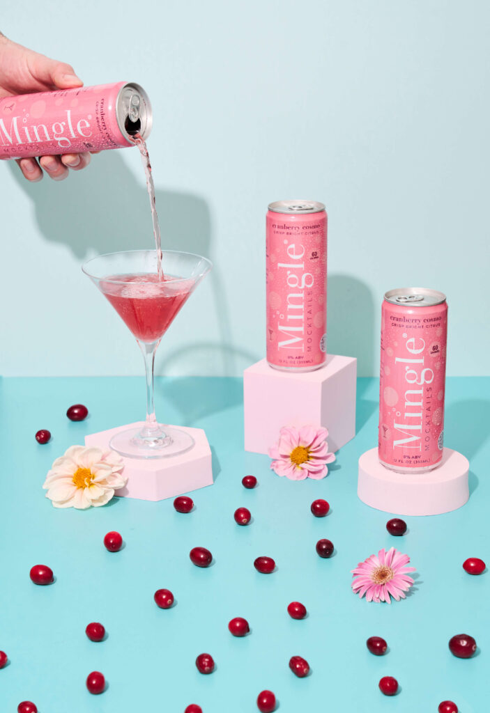 Mingle Mocktails Non-Alcoholic Cranberry Cosmo by Mingle Mocktails