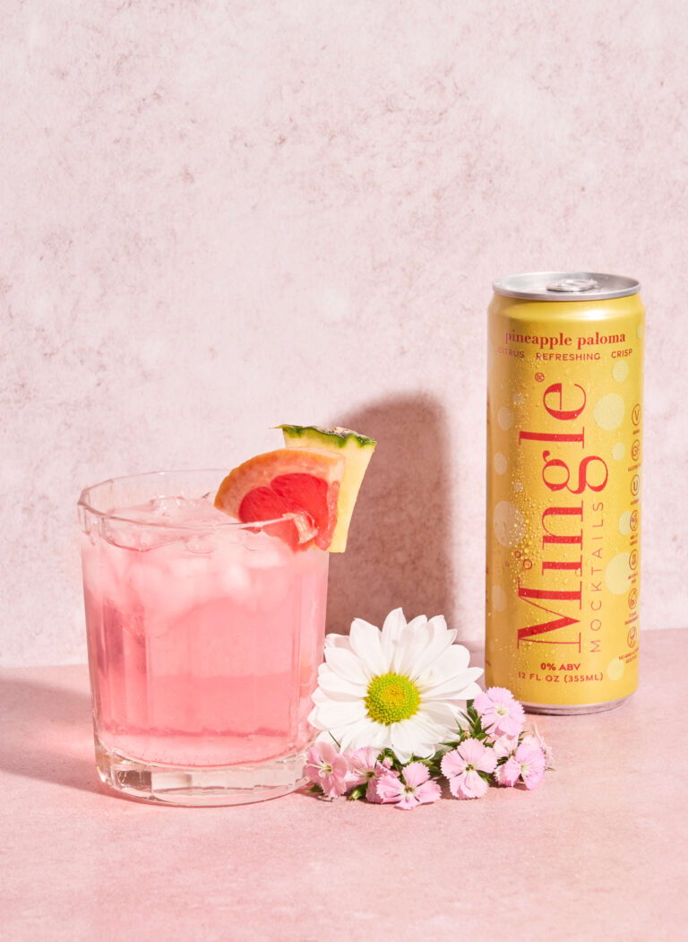 Mingle Mocktails Non-Alcoholic Pineapple Paloma